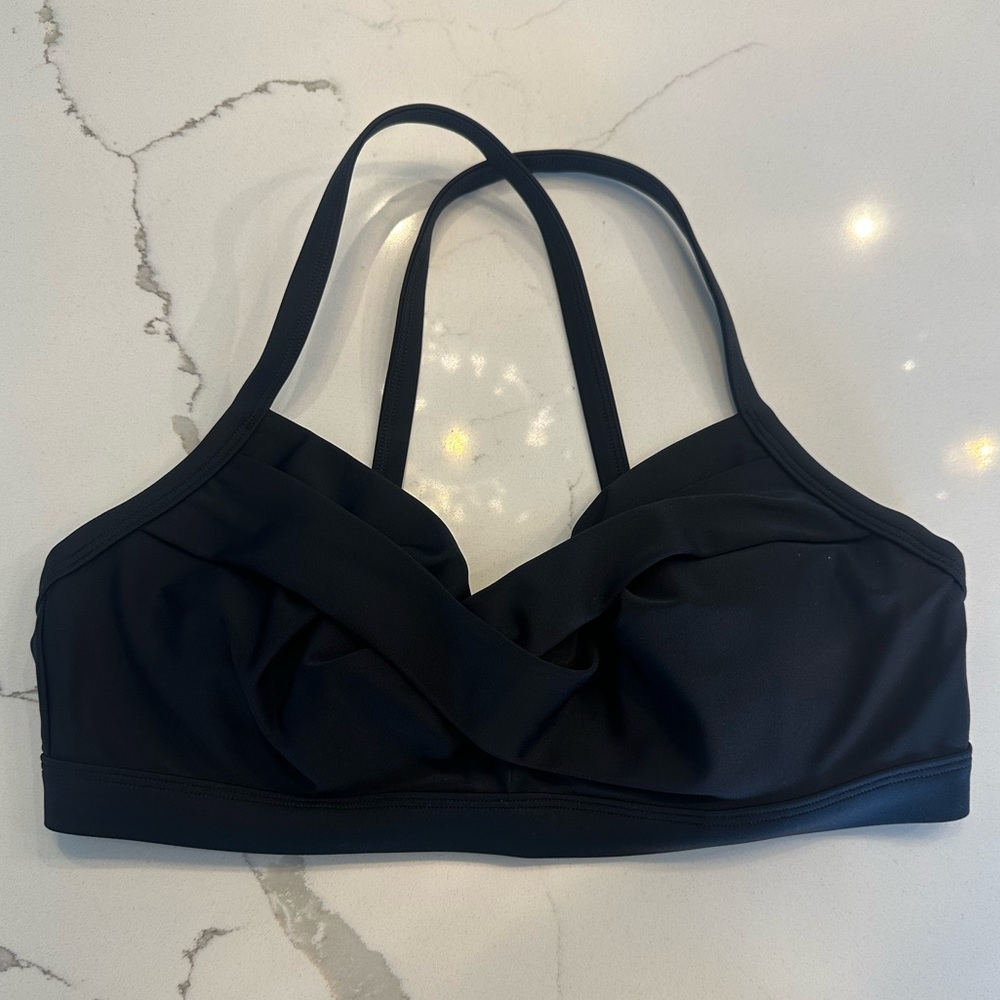 Athleta Bikini Top with Underwire - Black - 36 B/C